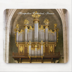 Montpellier organ mousepad