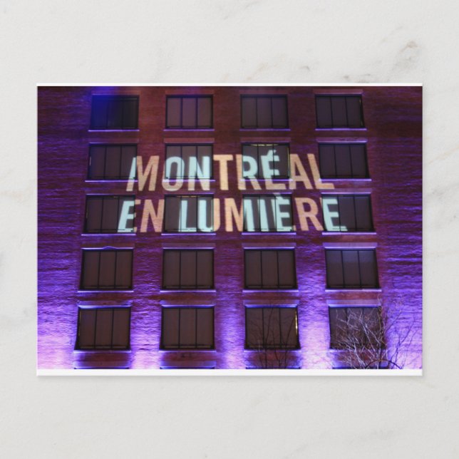 Montrea, Canada Postcard (Front)