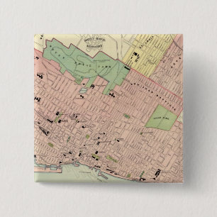 Montreal 15 Cm Square Badge