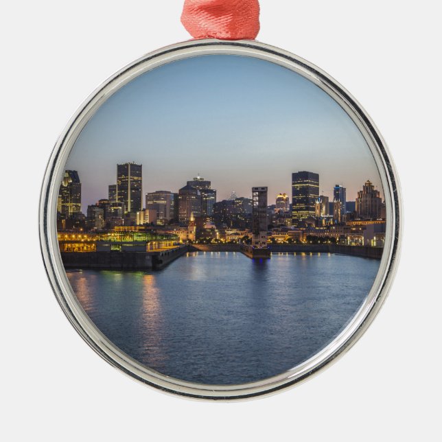 Montreal 3 metal tree decoration (Front)