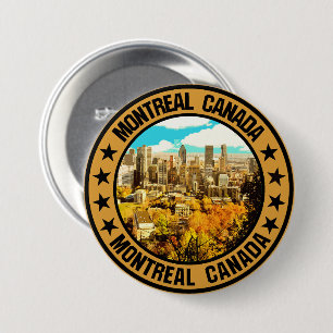 Montreal 7.5 cm round badge