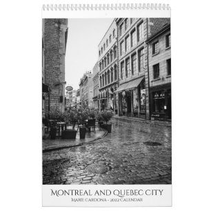 Montreal and Quebec City - Marie Cardona Calendar