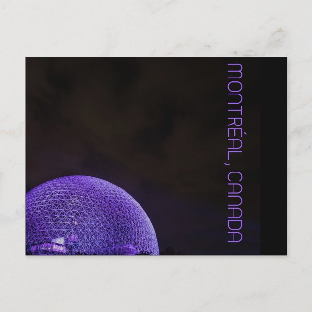 Montreal Biosphere Postcard (Front)