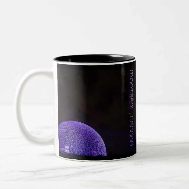 Montreal Biosphere Two-Tone Coffee Mug (Left)