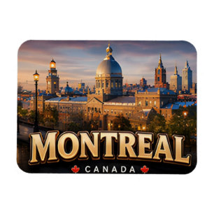 Montreal Canada French Culture Old Port Travel 🎭 Magnet