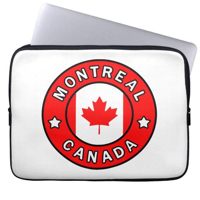 Montreal Canada Laptop Sleeve (Front)