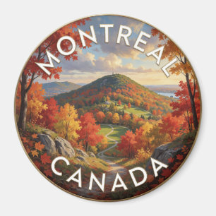 Montreal Canada Mount Royal Landscape Magnet