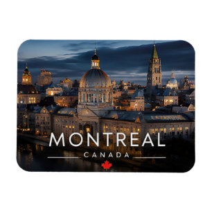 Montreal Canada Northern Waterfront Travel 🌍 Magnet