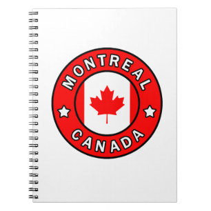 Montreal Canada Notebook