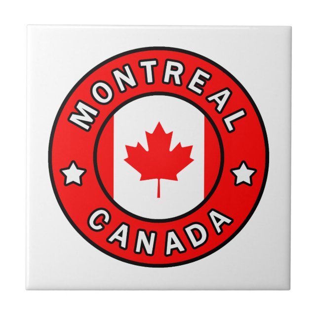 Montreal Canada Tile (Front)