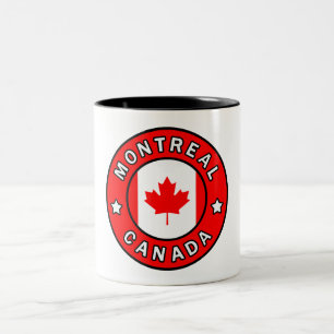 Montreal Canada Two-Tone Coffee Mug