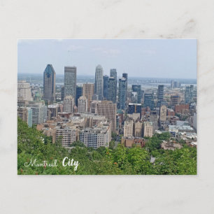 Montreal city postcard