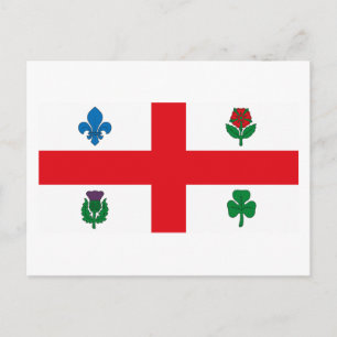 Montreal Flag Postcard
