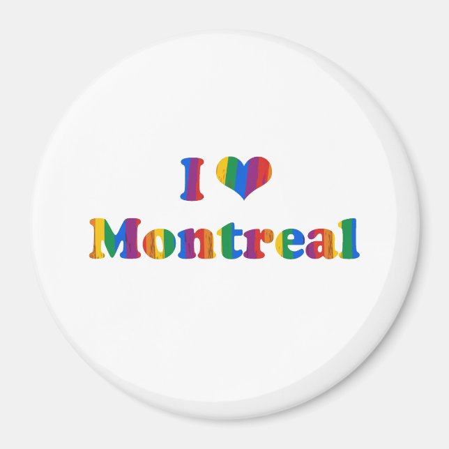MONTREAL GAY PRIDE MAGNET (Front)
