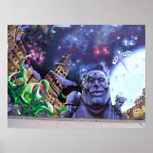 Montreal Graffiti Poster (Front)