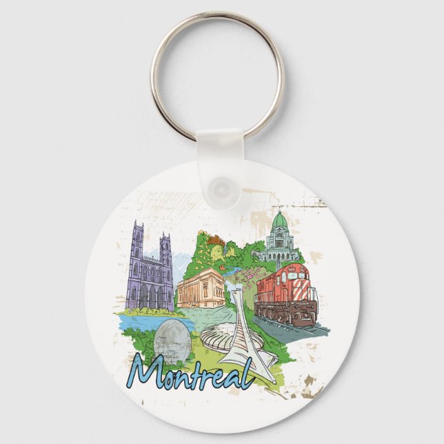 Montreal Key Ring (Front)