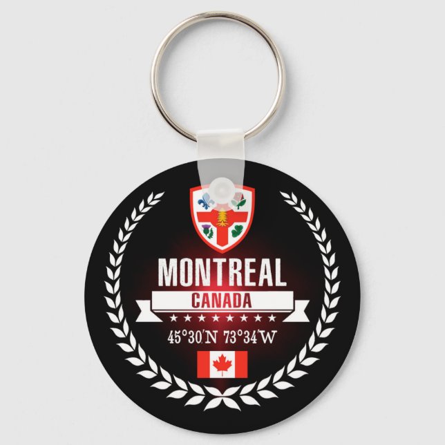 Montreal Key Ring (Front)