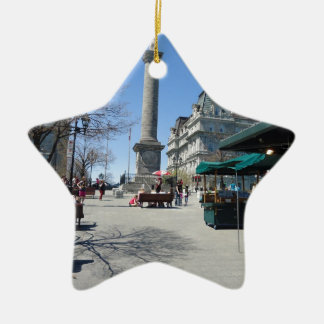 Montreal Old Port Ceramic Tree Decoration