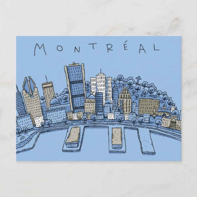 Montreal Postcard (Front)