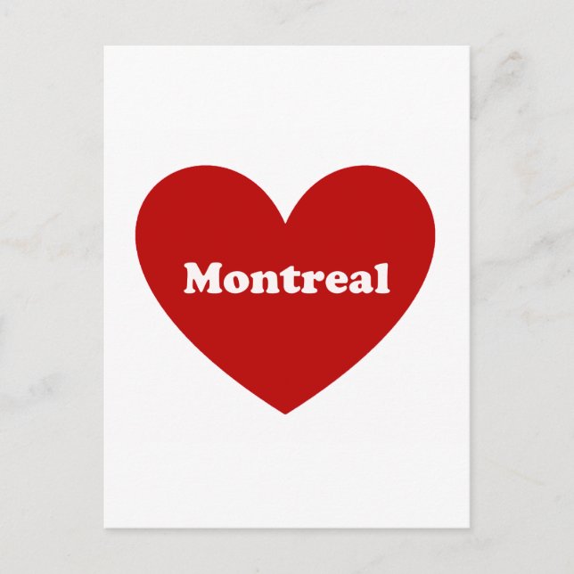 Montreal Postcard (Front)