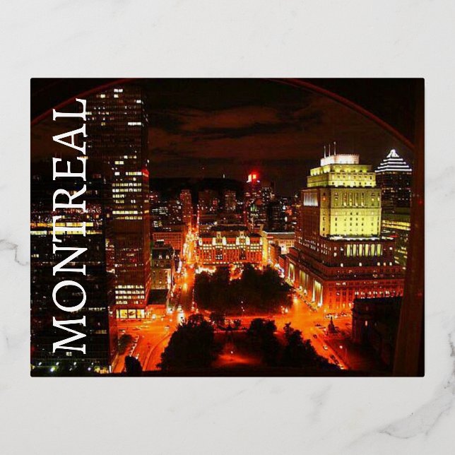 Montreal postcard (Front)