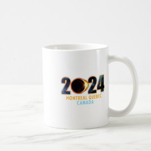 Montreal Quebec Canada Total Solar Eclipse 2024 Coffee Mug
