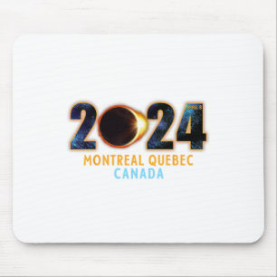 Montreal Quebec Canada Total Solar Eclipse 2024  Mouse Pad