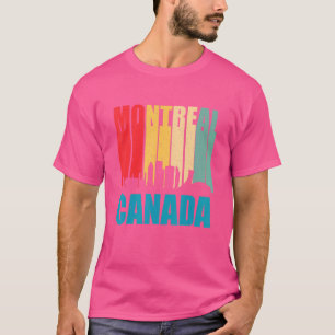 Montreal Retro Canada Vintage Montreal Quebec T-Shirt