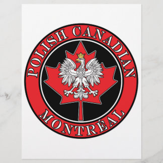 Montreal Round Polish Canadian Leaf Flyer