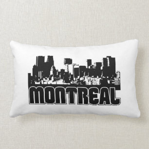 Montreal Skyline Lumbar Cushion