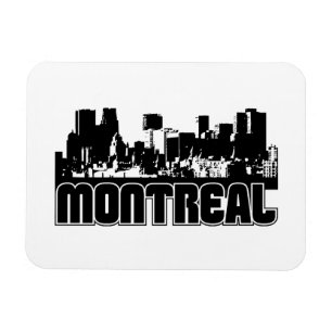Montreal Skyline Magnet
