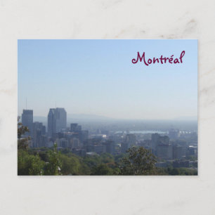 Montréal Skyline Postcard