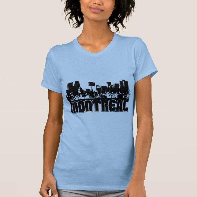 Montreal Skyline T-Shirt (Front)