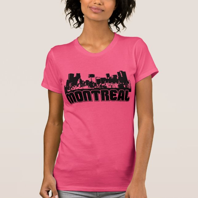Montreal Skyline T-Shirt (Front)