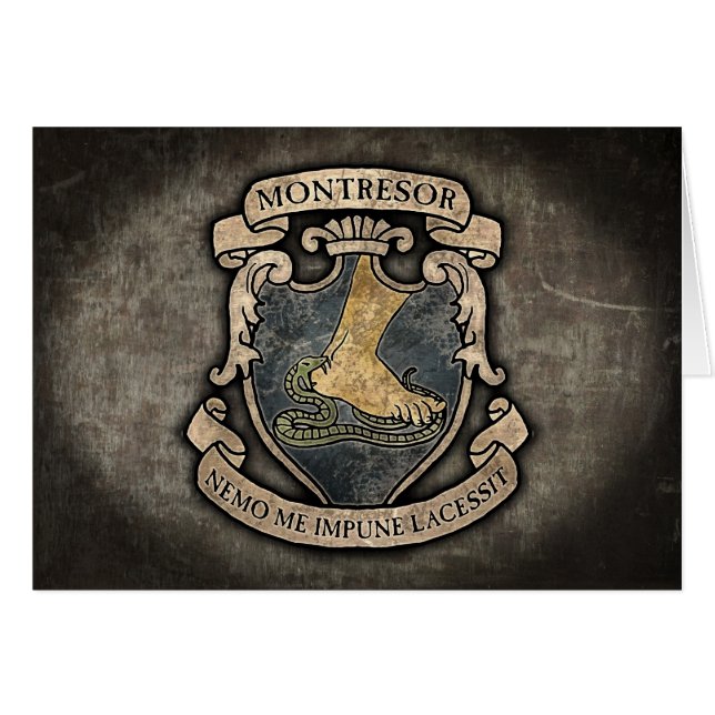 Montresor Coat of Arms (Front Horizontal)
