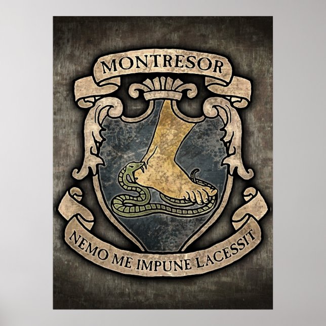 Montresor Coat of Arms Poster (Front)