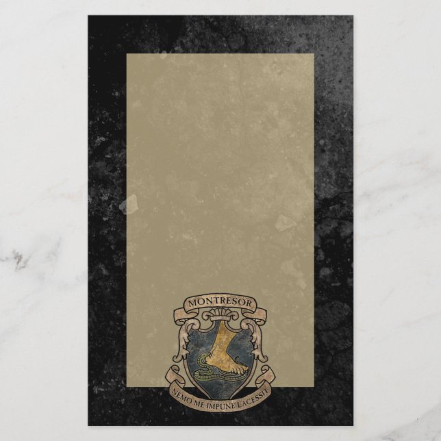 Montresor Coat of Arms Stationery (Front)