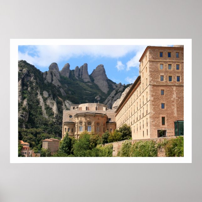 Montserrat Abbey Poster (Front)