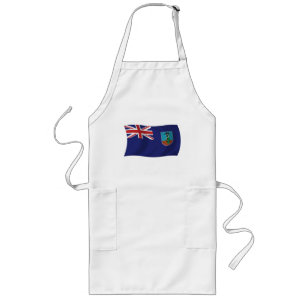 Montserrat Flag Apron