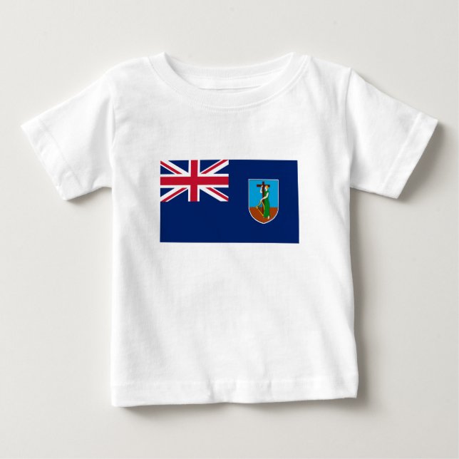 Montserrat Flag Baby T-Shirt (Front)