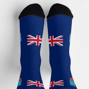 Montserrat Flag Socks