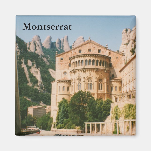 Montserrat Magnet (Front)