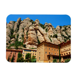 Montserrat Monastery, Catalonia, Spain Magnet
