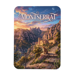 Montserrat Spain Magnet