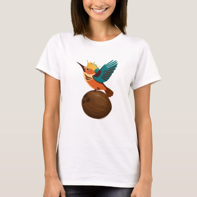 Monty Python Mediaeval Madness Coconut Horse Rider T-Shirt (Front)