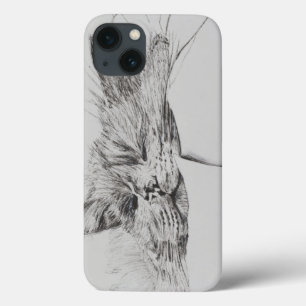 Monty sleepy boy iPhone 13 case