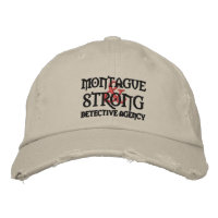 Monty & Strong - Distressed cap