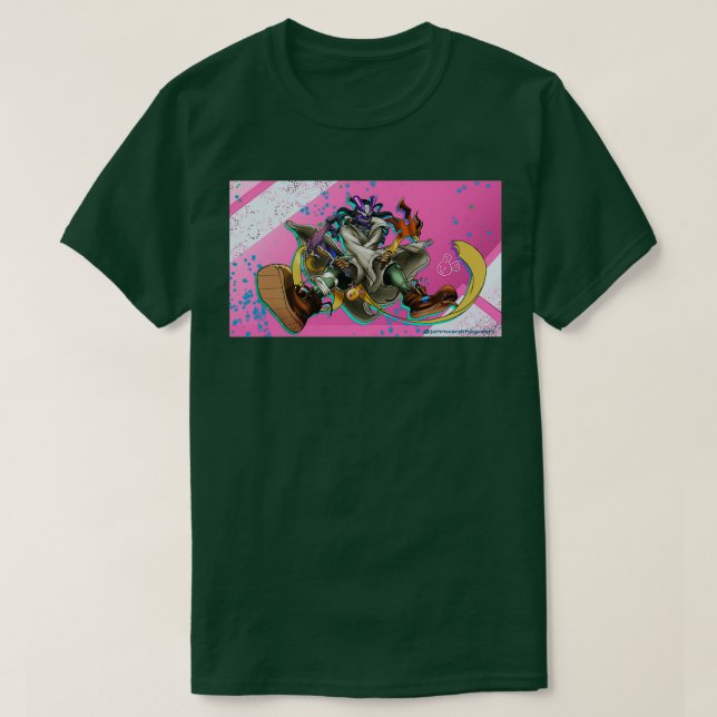 Monty the Berserker Classic TShirt (Design Front)