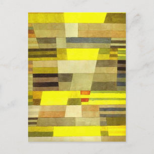 Monument by Paul Klee Postcard