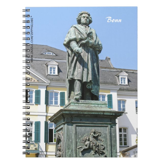 Monument of Ludwig van Beethoven in Bonn Notebook (Front)